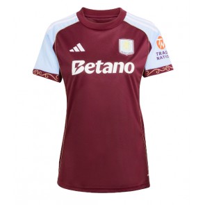 Aston Villa Amadou Onana #24 Hjemmebanetrøje Dame 2025-26 Kortærmet